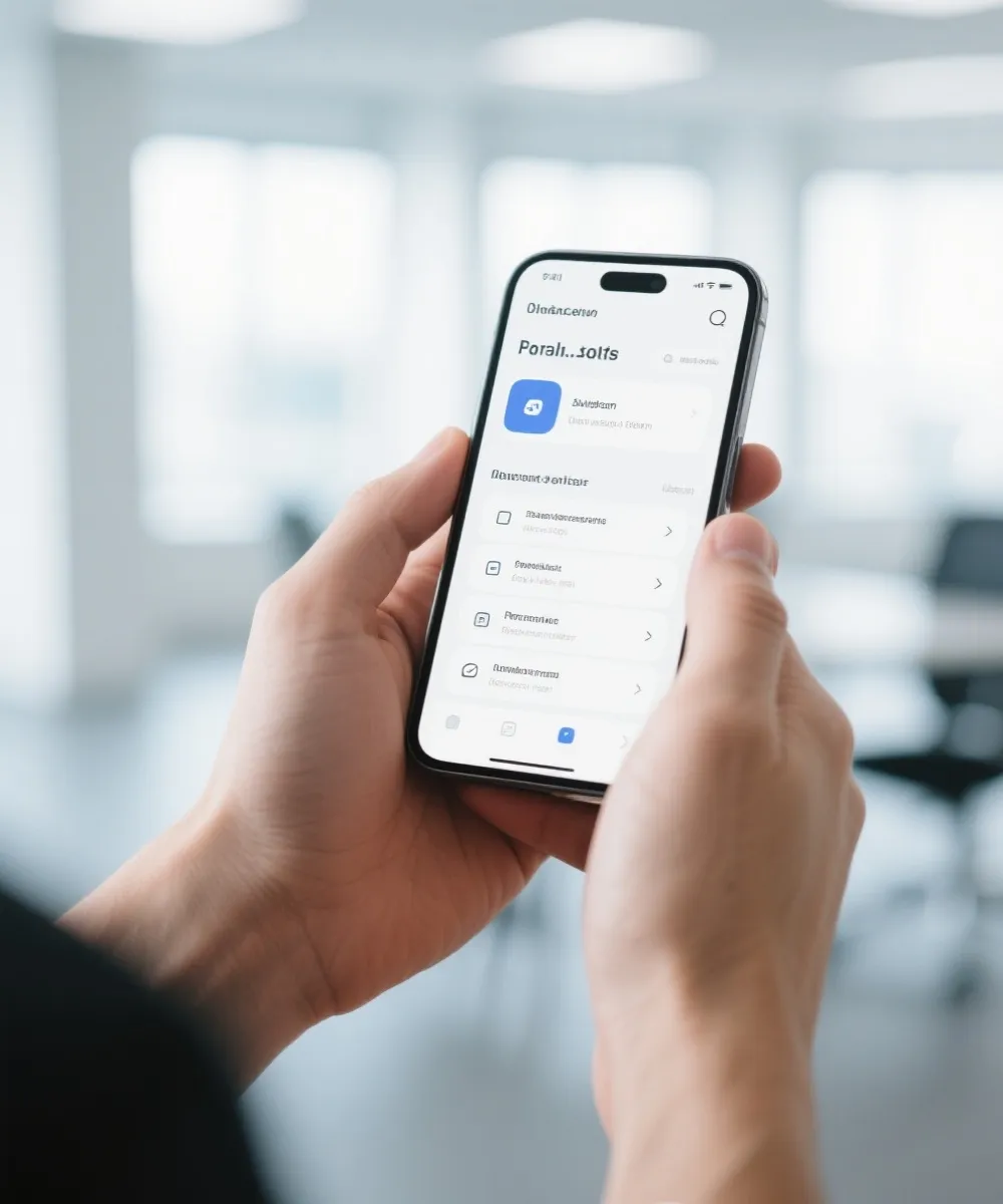 App use on mobile